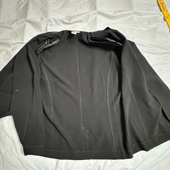 Vintage JM Collection Classic Black Women's Lightweight Jacket Blazer Size 10 - Picture 10 of 10